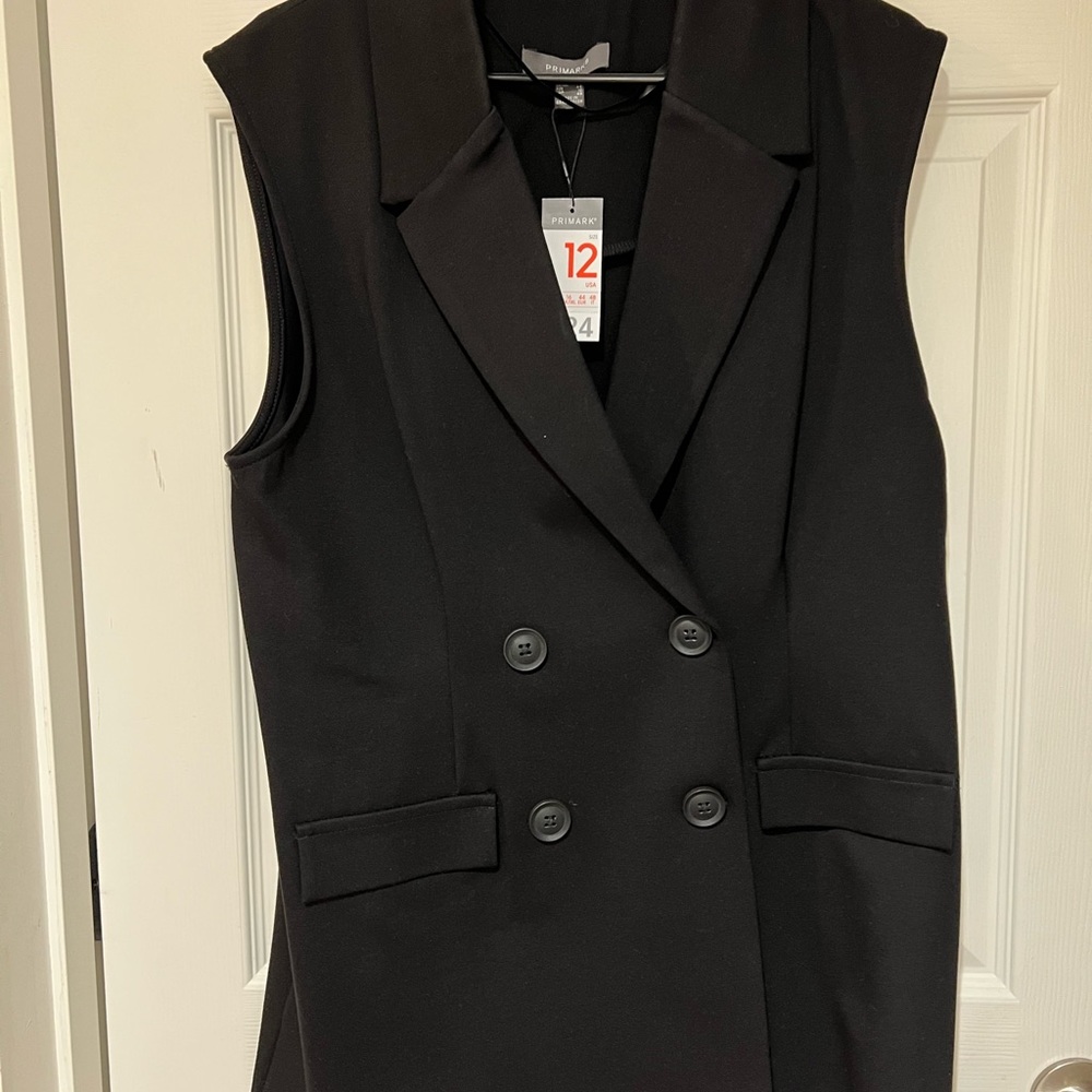 Black blazer size 12